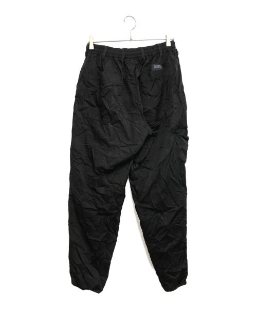 YOHJI YAMAMOTO REGULATION（ヨウジヤマモトレギュレーション）YOHJI YAMAMOTO REGULATION (ヨウジヤマモトレギュレーション) シワ加工ストレートパンツ ブラック サイズ:1の古着・服飾アイテム