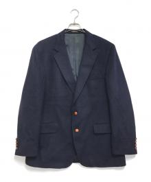 VINTAGE（ヴィンテージ）の古着「テーラードジャケット」｜ネイビー