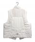 MUZE (ミューズ) PADDED CURVE VEST ホワイト サイズ:2：18000円