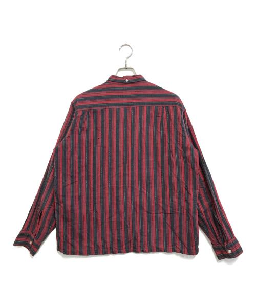 VINTAGE（ヴィンテージ）VINTAGE (ヴィンテージ) 3点留めシャツ レッド サイズ:Lの古着・服飾アイテム