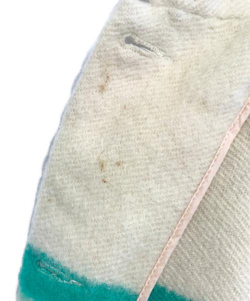 hudson's bay（ハドソンズバイ）hudson's bay (ハドソンズバイ) マルチボーダーウールジャケット アイボリー サイズ:表記なしの古着・服飾アイテム