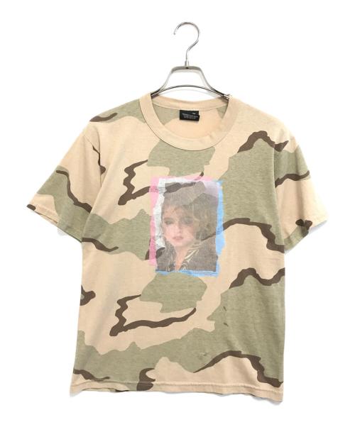 ムービーTシャツ（ムービーTシャツ）ムービーTシャツ (ムービーTシャツ)  80s SEEKING SUSAN マドンナムービーtシャツ グレー サイズ:Sの古着・服飾アイテム