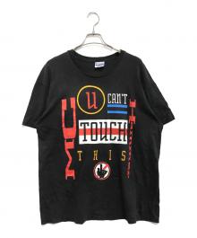 ラップTシャツ（ラップTシャツ）の古着「90s MC Hammer(MC ハマー) ラップTシャツ」｜ブラック
