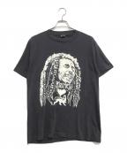 アーティストTシャツアーティストTシャツ）の古着「80s Bob Marley(ボブマーリー) Tシャツ」｜ブラック