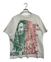 バンドTシャツ（バンドTシャツ）の古着「80s ボブマーリー バンドTシャツ」｜ホワイト