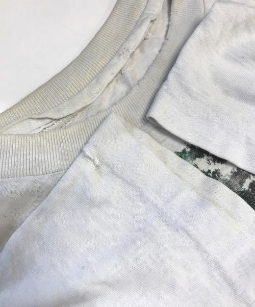 バンドTシャツ（バンドTシャツ）バンドTシャツ (バンドTシャツ) 80s ボブマーリー バンドTシャツ ホワイト サイズ:表記なしの古着・服飾アイテム