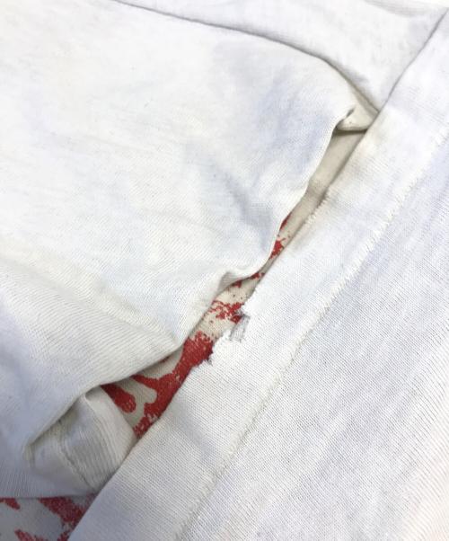 バンドTシャツ（バンドTシャツ）バンドTシャツ (バンドTシャツ) 80s ボブマーリー バンドTシャツ ホワイト サイズ:表記なしの古着・服飾アイテム