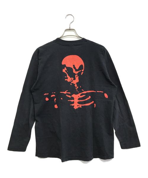 バンドTシャツ（バンドTシャツ）バンドTシャツ (バンドTシャツ) 90s THE OFF SPRING(ザ・オフ・スプリングス) バンド長袖カットソー ブラック サイズ:Ｌの古着・服飾アイテム