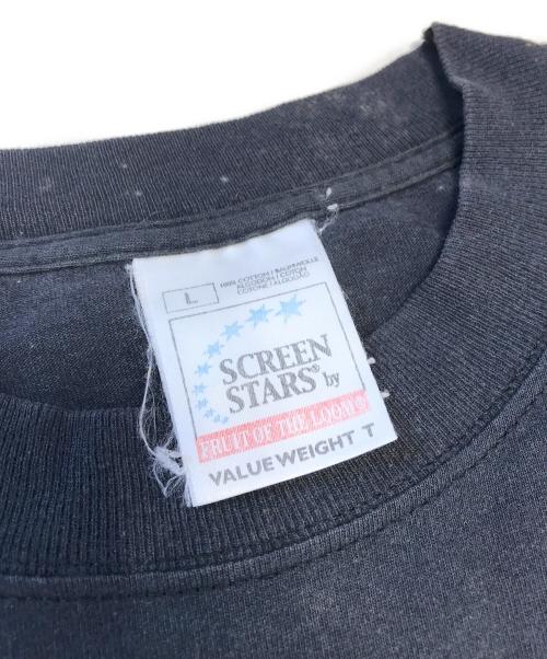 バンドTシャツ（バンドTシャツ）バンドTシャツ (バンドTシャツ) 90s THE OFF SPRING(ザ・オフ・スプリングス) バンド長袖カットソー ブラック サイズ:Ｌの古着・服飾アイテム