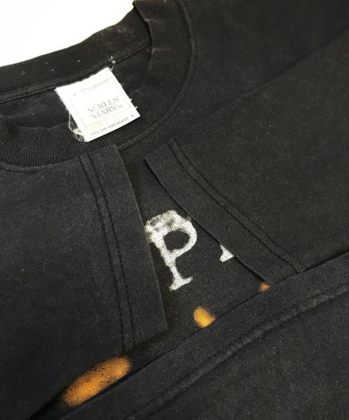 バンドTシャツ（バンドTシャツ）バンドTシャツ (バンドTシャツ) 90s THE OFF SPRING(ザ・オフ・スプリングス) バンド長袖カットソー ブラック サイズ:Ｌの古着・服飾アイテム