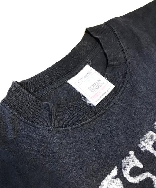 バンドTシャツ（バンドTシャツ）バンドTシャツ (バンドTシャツ) 90s THE OFF SPRING(ザ・オフ・スプリングス) バンド長袖カットソー ブラック サイズ:Ｌの古着・服飾アイテム