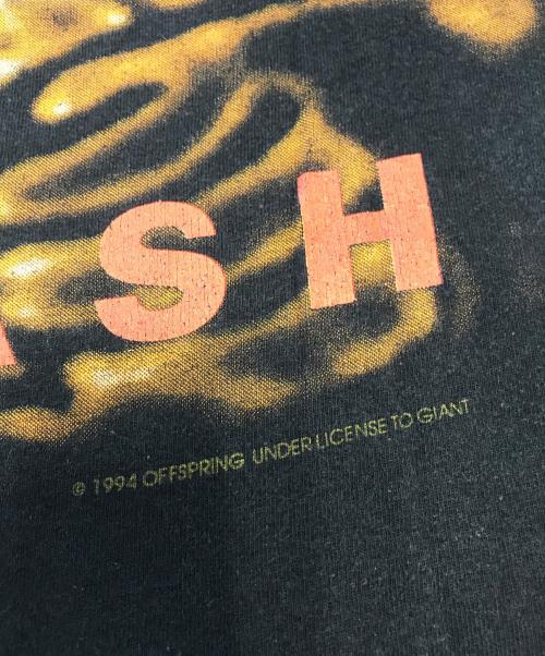 バンドTシャツ（バンドTシャツ）バンドTシャツ (バンドTシャツ) 90s THE OFF SPRING(ザ・オフ・スプリングス) バンド長袖カットソー ブラック サイズ:Ｌの古着・服飾アイテム