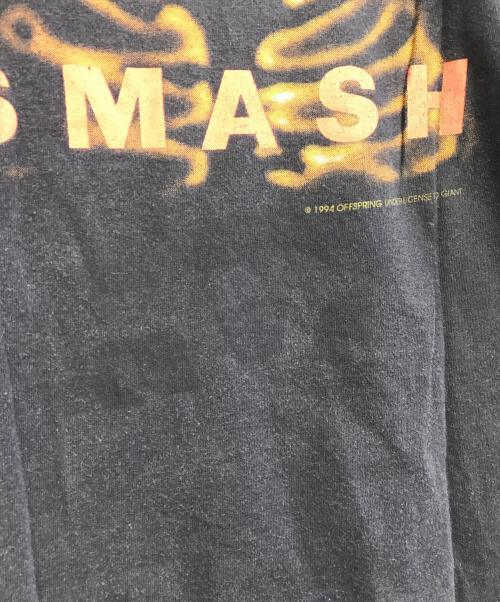 バンドTシャツ（バンドTシャツ）バンドTシャツ (バンドTシャツ) 90s THE OFF SPRING(ザ・オフ・スプリングス) バンド長袖カットソー ブラック サイズ:Ｌの古着・服飾アイテム