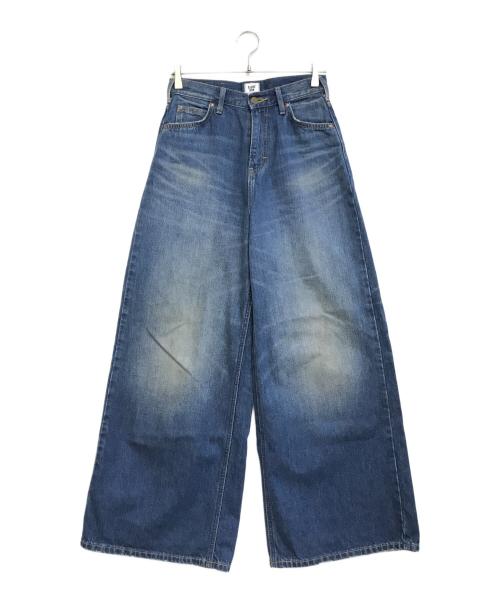 LEE（リー）LEE (リー) 101 RIDERS WIDE LEG PANTS インディゴ サイズ:XSの古着・服飾アイテム
