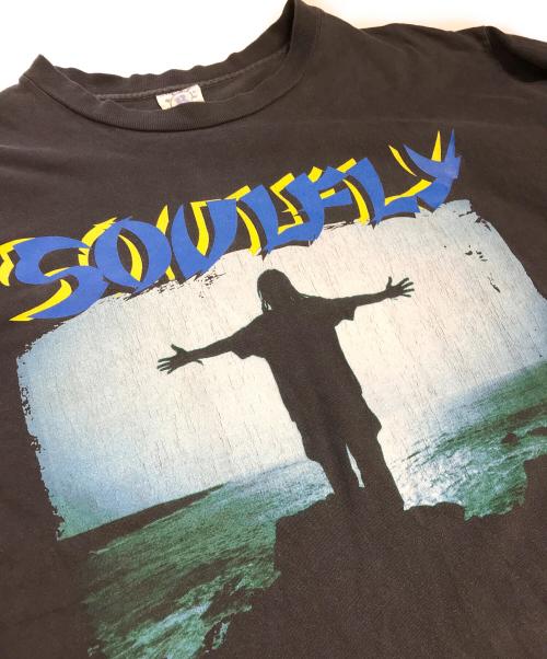 バンドTシャツ（バンドTシャツ）バンドTシャツ (バンドTシャツ) 90s SOULFLY(ソウルフライ) バンドTシャツ ブラック サイズ:Lの古着・服飾アイテム