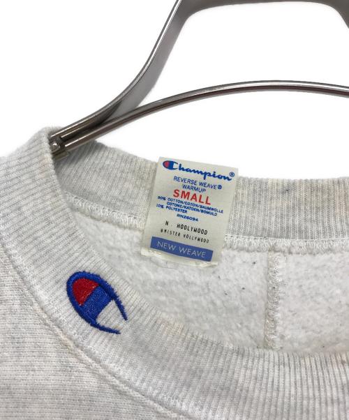 Champion（チャンピオン）Champion (チャンピオン) N.HOOLYWOOD (エヌ ハリウッド) CREWNECK SWEATSHIRT グレー サイズ:Sの古着・服飾アイテム