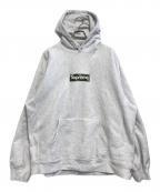 SUPREMEシュプリーム）の古着「Box Logo Hooded Sweatshirt」｜グレー