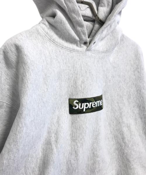 SUPREME（シュプリーム）Supreme (シュプリーム) Box Logo Hooded Sweatshirt グレー サイズ:XXLの古着・服飾アイテム