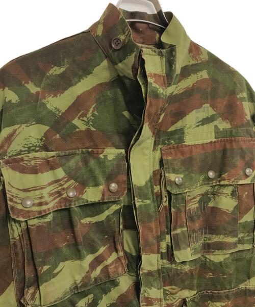 VINTAGE MILITARY（ヴィンテージ ミリタリー）VINTAGE MILITARY (ヴィンテージ ミリタリー) French Army パラトルーパージャケット カーキ サイズ:表記なしの古着・服飾アイテム