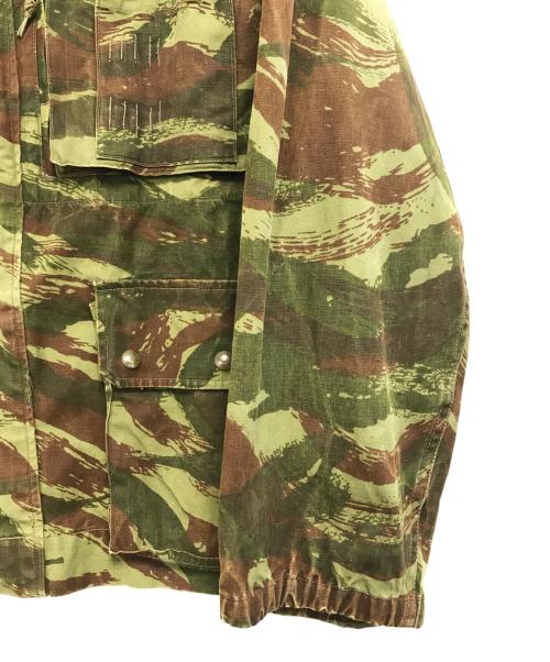 VINTAGE MILITARY（ヴィンテージ ミリタリー）VINTAGE MILITARY (ヴィンテージ ミリタリー) French Army パラトルーパージャケット カーキ サイズ:表記なしの古着・服飾アイテム