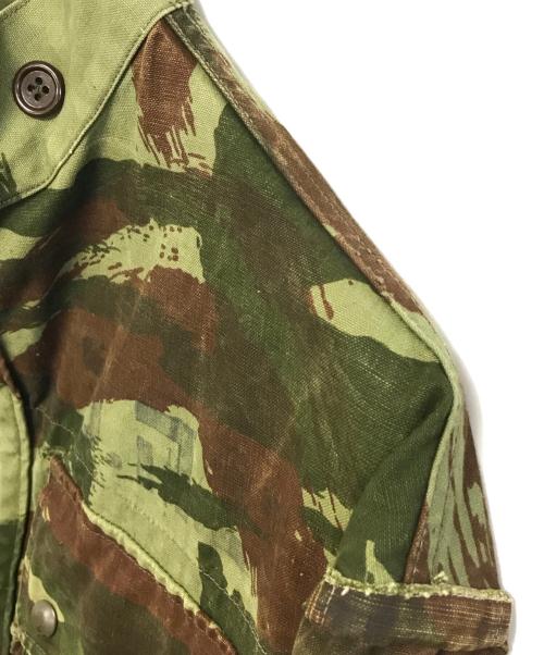 VINTAGE MILITARY（ヴィンテージ ミリタリー）VINTAGE MILITARY (ヴィンテージ ミリタリー) French Army パラトルーパージャケット カーキ サイズ:表記なしの古着・服飾アイテム