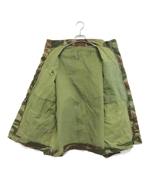 VINTAGE MILITARY（ヴィンテージ ミリタリー）VINTAGE MILITARY (ヴィンテージ ミリタリー) French Army パラトルーパージャケット カーキ サイズ:表記なしの古着・服飾アイテム