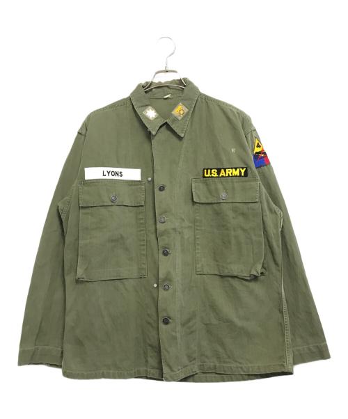 VINTAGE MILITARY（ヴィンテージ ミリタリー）VINTAGE MILITARY (ヴィンテージ ミリタリー) US ARMY M-43 HBTジャケット カーキ サイズ:40Rの古着・服飾アイテム