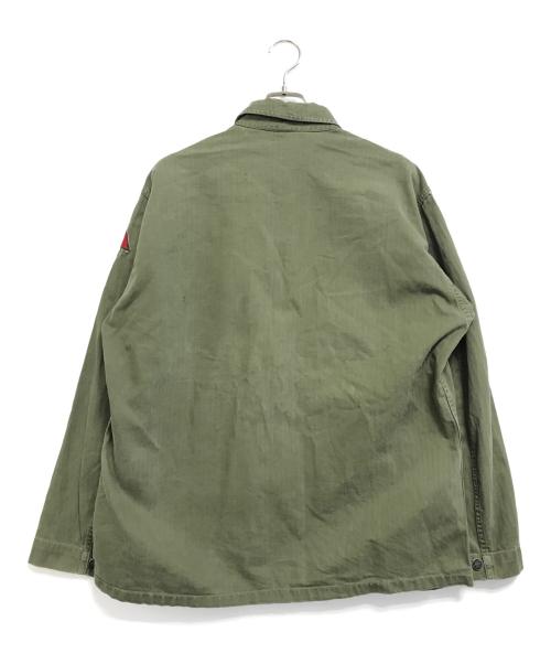 VINTAGE MILITARY（ヴィンテージ ミリタリー）VINTAGE MILITARY (ヴィンテージ ミリタリー) US ARMY M-43 HBTジャケット カーキ サイズ:40Rの古着・服飾アイテム