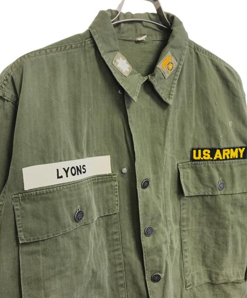 VINTAGE MILITARY（ヴィンテージ ミリタリー）VINTAGE MILITARY (ヴィンテージ ミリタリー) US ARMY M-43 HBTジャケット カーキ サイズ:40Rの古着・服飾アイテム