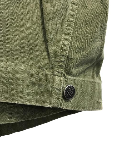VINTAGE MILITARY（ヴィンテージ ミリタリー）VINTAGE MILITARY (ヴィンテージ ミリタリー) US ARMY M-43 HBTジャケット カーキ サイズ:40Rの古着・服飾アイテム