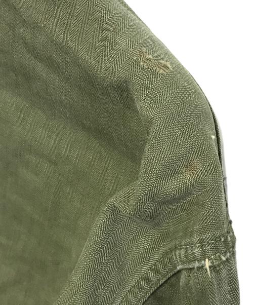 VINTAGE MILITARY（ヴィンテージ ミリタリー）VINTAGE MILITARY (ヴィンテージ ミリタリー) US ARMY M-43 HBTジャケット カーキ サイズ:40Rの古着・服飾アイテム