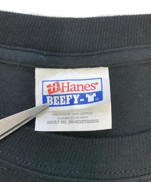 Hanes（ヘインズ）Hanes (ヘインズ) Tシャツ ブラック サイズ:2XLの古着・服飾アイテム