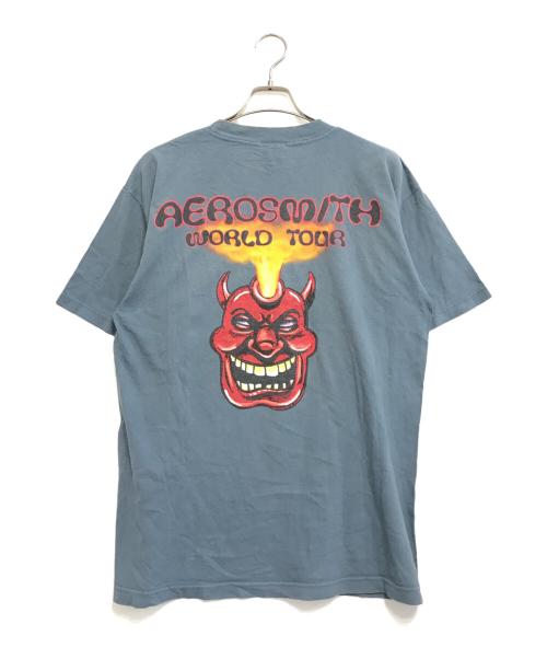 バンドTシャツ（バンドTシャツ）バンドTシャツ (バンドTシャツ) 90s AEROSMITH(エアロスミス) バンドTシャツ グレー サイズ:不明の古着・服飾アイテム