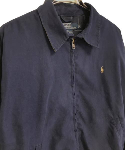 POLO RALPH LAUREN（ポロ・ラルフローレン）POLO RALPH LAUREN (ポロ・ラルフローレン) スイングトップ ネイビー サイズ:Lの古着・服飾アイテム