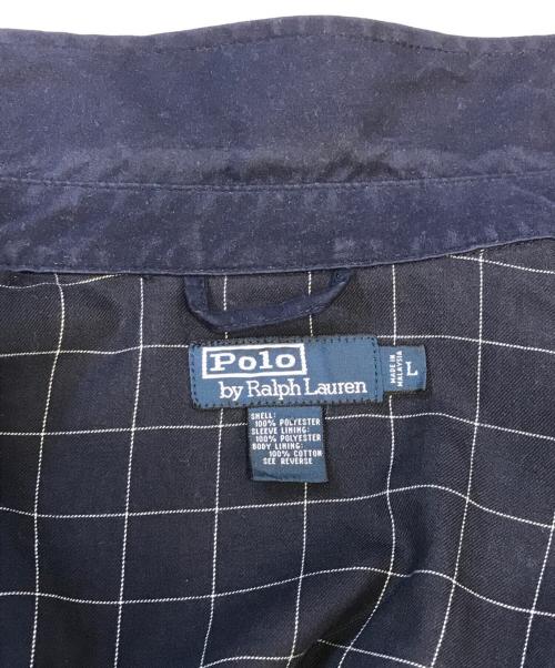 POLO RALPH LAUREN（ポロ・ラルフローレン）POLO RALPH LAUREN (ポロ・ラルフローレン) スイングトップ ネイビー サイズ:Lの古着・服飾アイテム