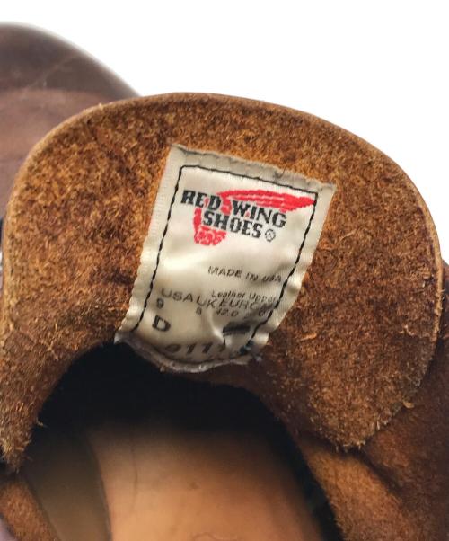 RED WING（レッドウィング）RED WING (レッドウィング) クラシック ラウンドトゥ ワーク ブーツ ブラウン サイズ:USA9/UK8/EUR42.0/CM27.0の古着・服飾アイテム