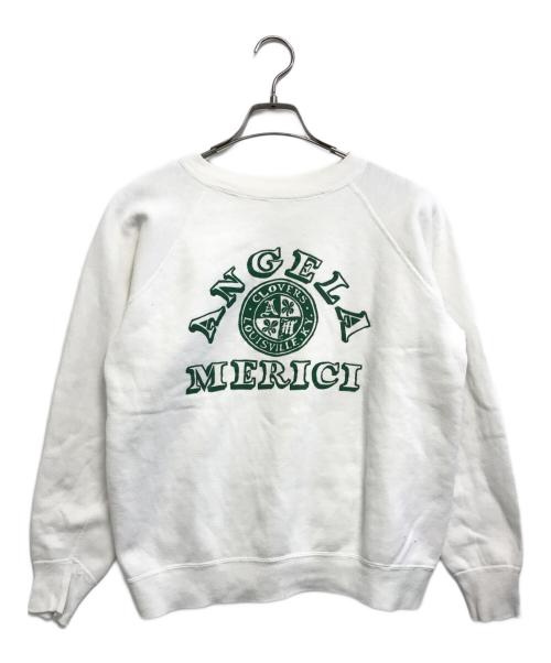 VINTAGE（ヴィンテージ）VINTAGE (ヴィンテージ) ラグランスウェット ホワイト サイズ:表記なしの古着・服飾アイテム