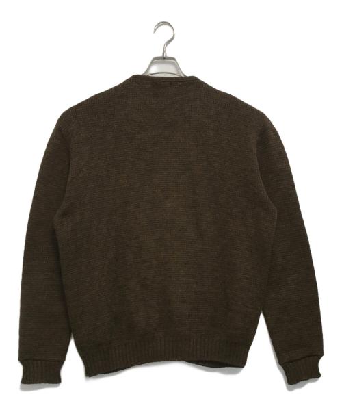 INDIAN BRAND（インディアンブランド）INDIAN BRAND (インディアンブランド) ジップカーディガン ブラウン サイズ:XLの古着・服飾アイテム