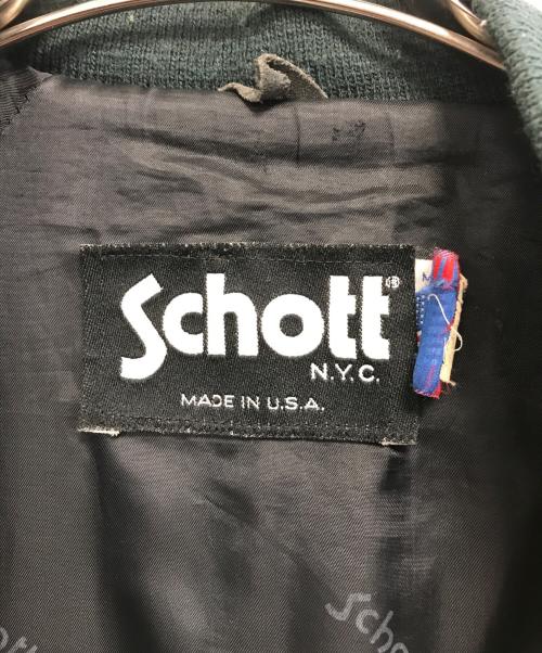 Schott（ショット）Schott (ショット) スウェードジャケット ブラウン サイズ:SIZE40の古着・服飾アイテム