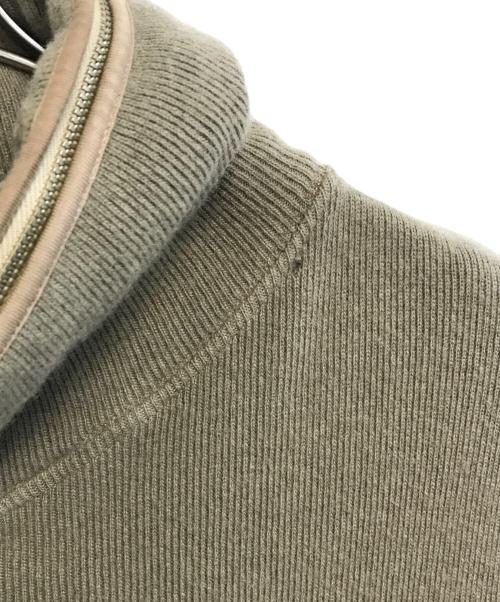 C.P COMPANY（シーピーカンパニー）C.P COMPANY (シーピーカンパニー) ハーフジッププルオーバーニット ベージュ サイズ:Mの古着・服飾アイテム