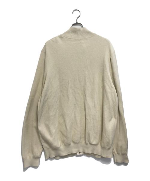 BOSS（ボス）BOSS (ボス) ジップアップニット ベージュ サイズ:XXLの古着・服飾アイテム