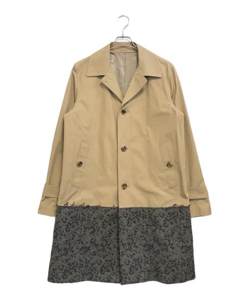 JohnUNDERCOVER（ジョンアンダーカバー）JohnUNDERCOVER (ジョンアンダーカバー) 切替トレンチコート ベージュ サイズ:3 未使用品の古着・服飾アイテム
