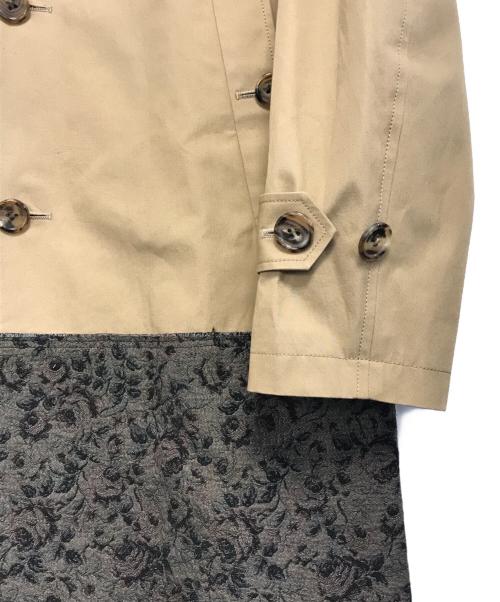 JohnUNDERCOVER（ジョンアンダーカバー）JohnUNDERCOVER (ジョンアンダーカバー) 切替トレンチコート ベージュ サイズ:3 未使用品の古着・服飾アイテム