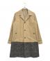 JohnUNDERCOVER（ジョンアンダーカバー）の古着「切替トレンチコート」｜ベージュ