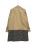 JohnUNDERCOVER (ジョンアンダーカバー) 切替トレンチコート ベージュ サイズ:3 未使用品：17000円