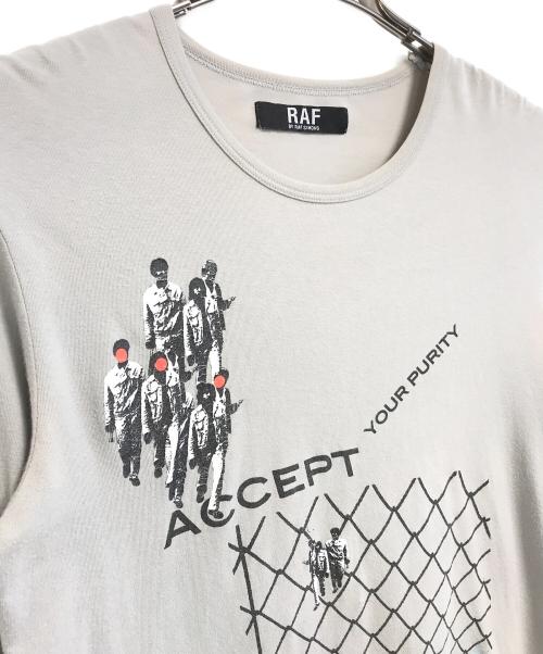 RAF BY RAF SIMONS（ラフバイ ラフシモンズ）RAF BY RAF SIMONS (ラフバイ ラフシモンズ) カットソー グレー サイズ:XSの古着・服飾アイテム