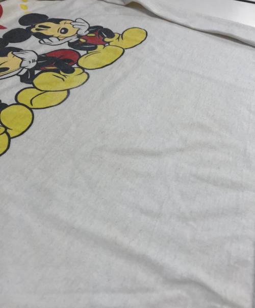 キャラクターTシャツ（キャラクターTシャツ）キャラクターTシャツ (キャラクターTシャツ) DISNEY(ディズニー) キャラクターTシャツ ホワイト サイズ:XLの古着・服飾アイテム