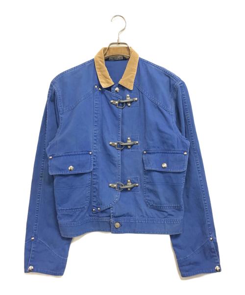 POLO RALPH LAUREN（ポロ・ラルフローレン）POLO RALPH LAUREN (ポロ・ラルフローレン) ファイヤーマンジャケット ブルー サイズ:Sの古着・服飾アイテム