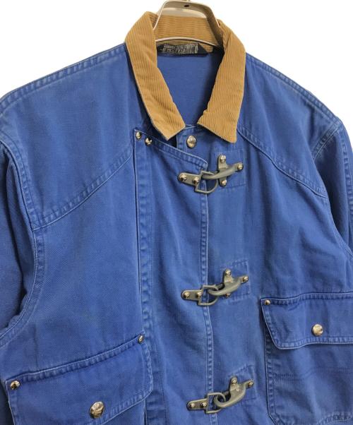 POLO RALPH LAUREN（ポロ・ラルフローレン）POLO RALPH LAUREN (ポロ・ラルフローレン) ファイヤーマンジャケット ブルー サイズ:Sの古着・服飾アイテム