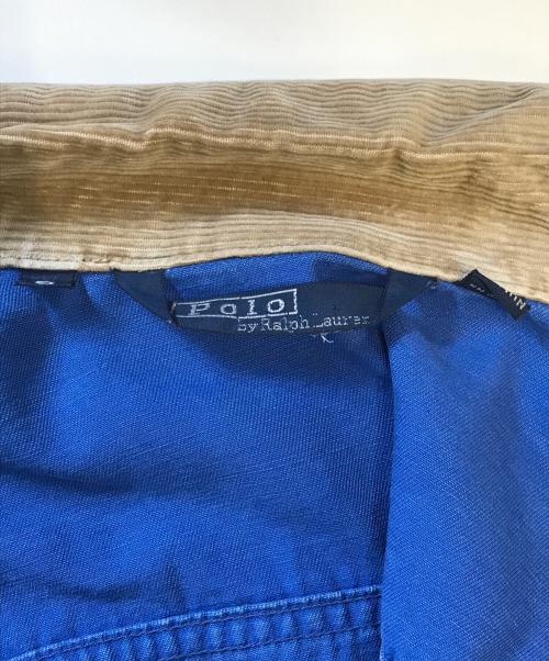 POLO RALPH LAUREN（ポロ・ラルフローレン）POLO RALPH LAUREN (ポロ・ラルフローレン) ファイヤーマンジャケット ブルー サイズ:Sの古着・服飾アイテム